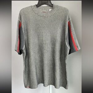 Disney Parks Store Marvel Sweater Shirt Sz 3XL Gray Red Stripe 1939 Big Tag HTF